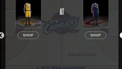 开云-青春回忆！骑士将在后天主场对阵湖人时使用经典复古球衣及地板