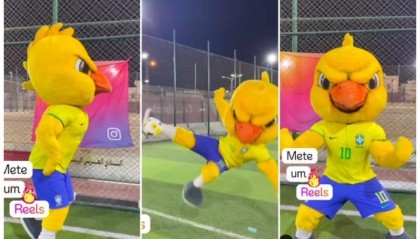 开云-新世代足球文化：AI生成的巴甲吉祥物长什么样？